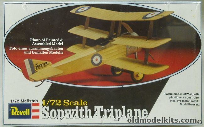 Revell 1/72 Sopwith Triplane, 4157 plastic model kit